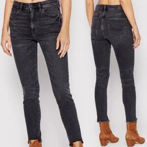 American Eagle Women’s Super High-Waisted Jegging Size 23 Black
